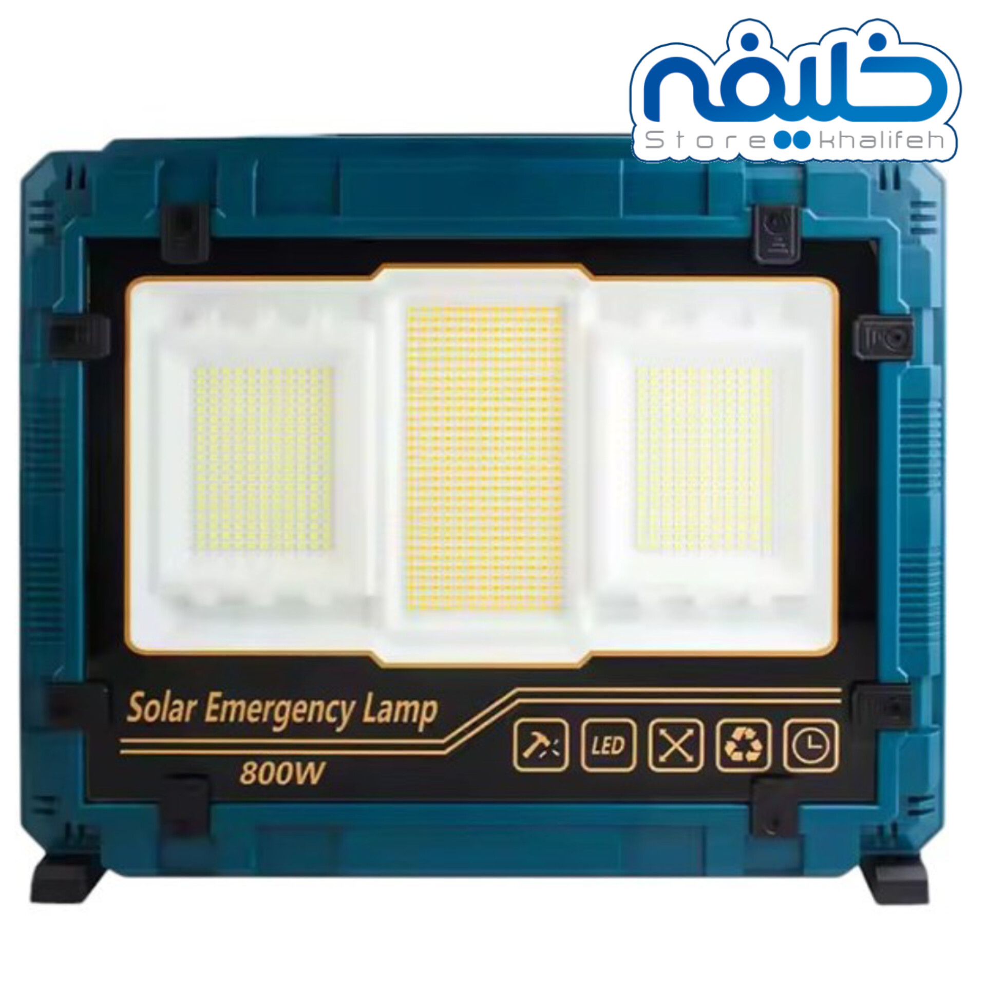 پروژکتور خورشیدی 800W پاور بانک دار مدلw8121-3